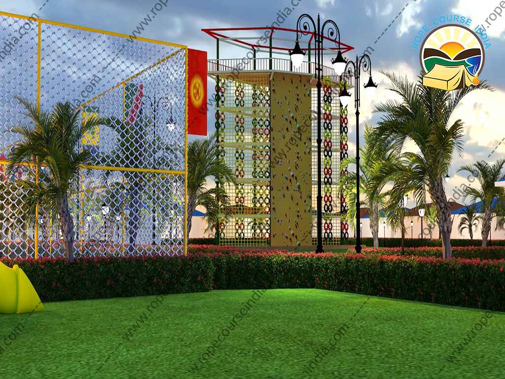 Obstacle Course Designing Cost India | Takeshi Castle India